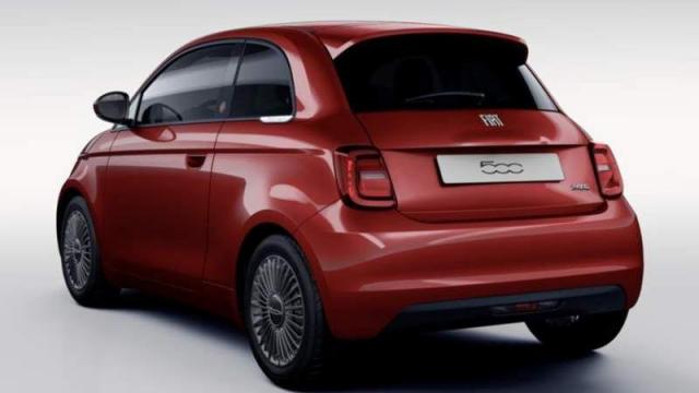 FIAT 500 Hybrid posteriore