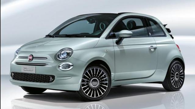 FIAT 500C Hybrid anteriore