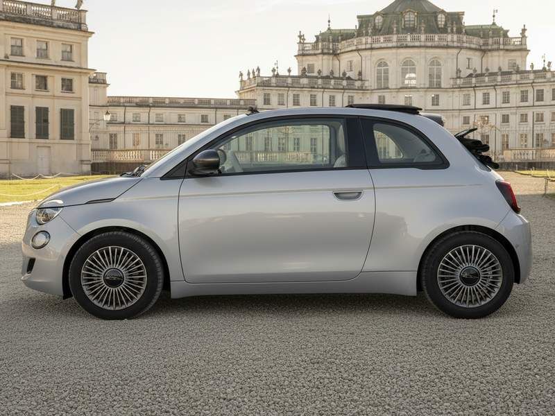 FIAT 500C Hybrid profilo