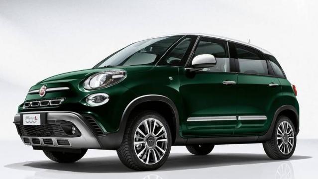 FIAT Nuova 500L Cross tre quarti anteriore