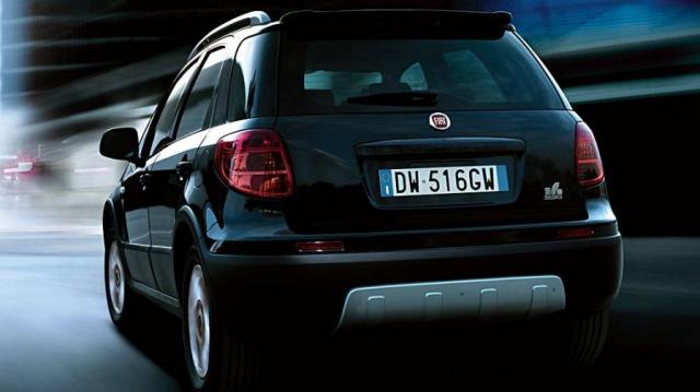 Fiat Sedici posteriore