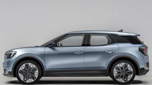 Ford Explorer Plug-in Hybrid laterale