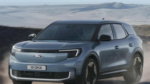 Ford Explorer Plug-in Hybrid strada