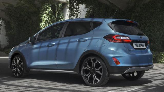 Ford Fiesta posteriore