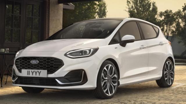 Ford Fiesta ST bianca