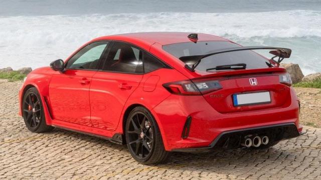 Honda Civic Type R posteriore