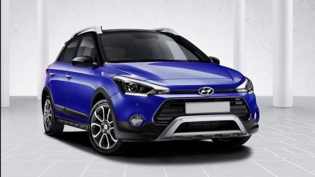 Hyundai i20 Active tre quarti anteriore