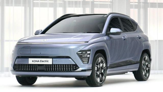Hyundai Nuova KONA Electric anteriore