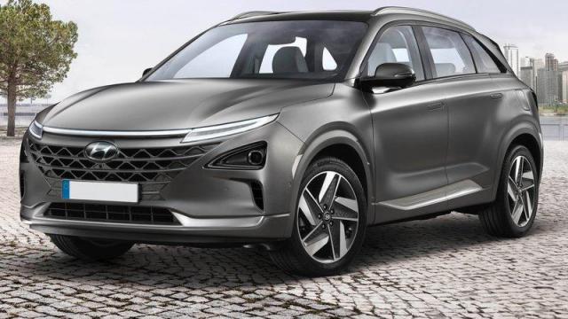 Hyundai Nexo tre quarti anteriore