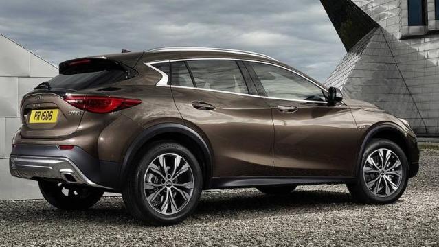 Infiniti QX30 posteriore