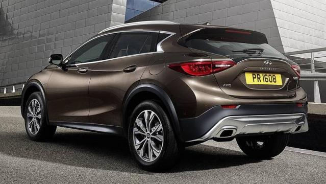 Infiniti QX30 foto posteriore