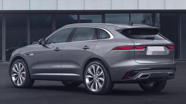 Jaguar F-Pace tre quarti posteriore foto