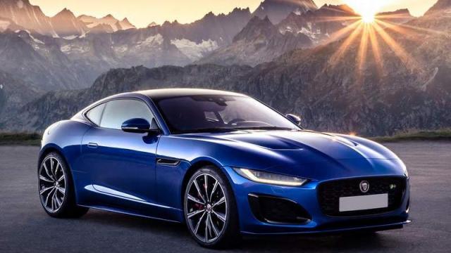 Jaguar Nuova F-TYPE COUPÉ tre quarti anteriore