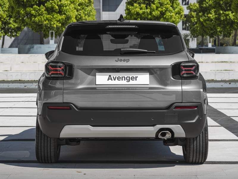 Jeep Avenger Elettrica posteriore