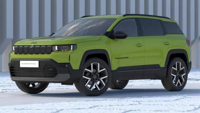 Jeep Nuova Compass Full Electric anteriore