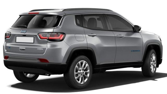 Jeep Nuova Compass 4xe tre quarti posteriore