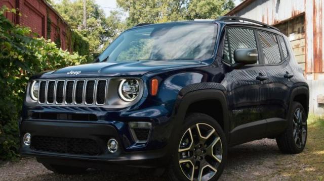 Jeep Renegade blu