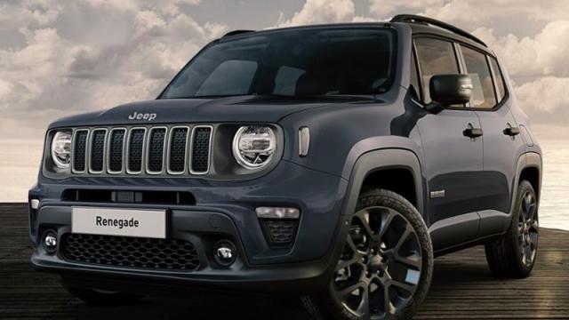 Jeep Renegade e-Hybrid anteriore