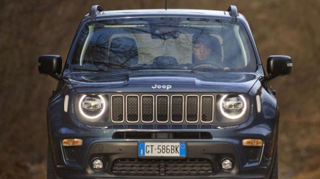 Jeep Renegade frontale
