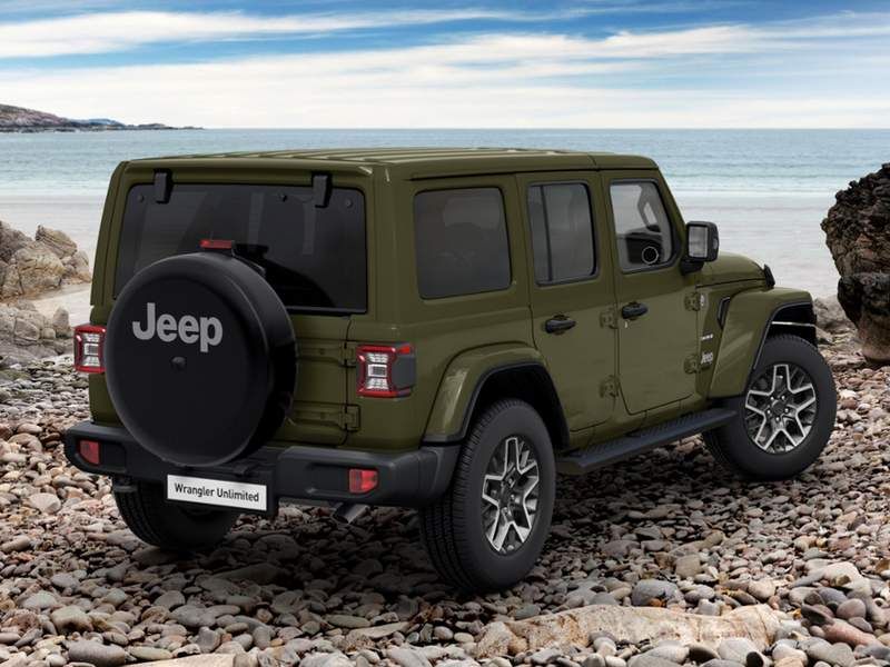 Jeep Wrangler posteriore