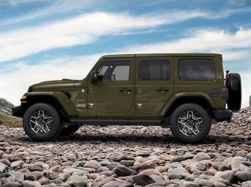 Jeep Wrangler profilo