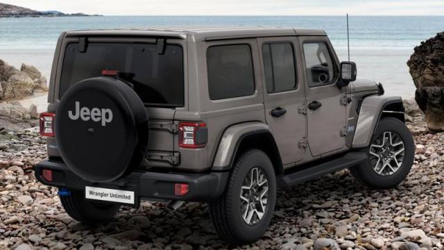 Jeep Wrangler 4xe posteriore