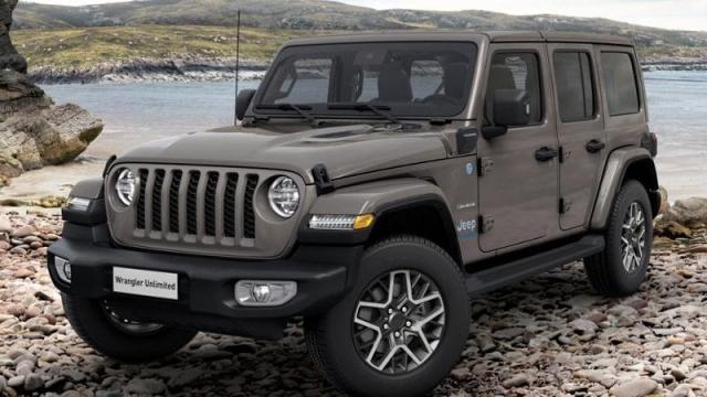 Jeep Wrangler 4xe anteriore