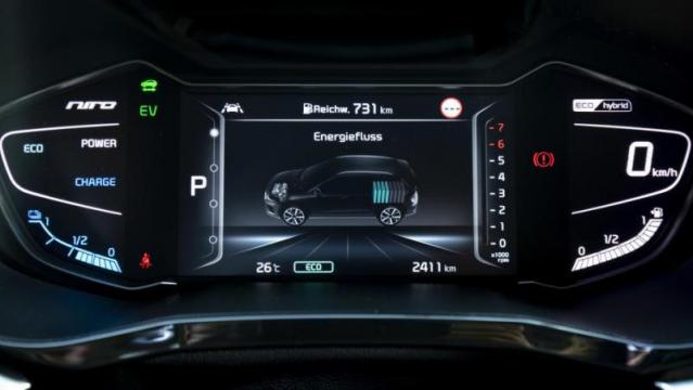 Kia e-Niro dashboard