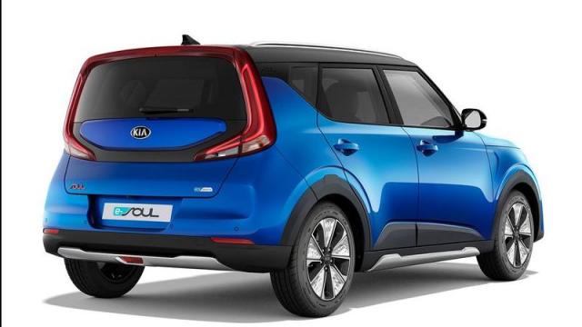 KIA e-Soul posteriore immagine