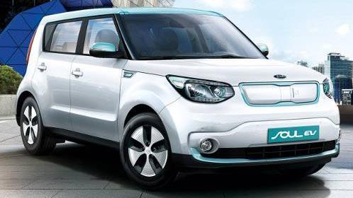 KIA Soul EV frontale