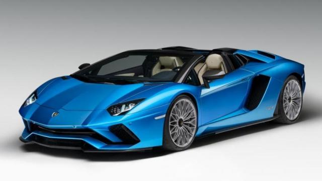 Lamborghini Aventador S Roadster statica