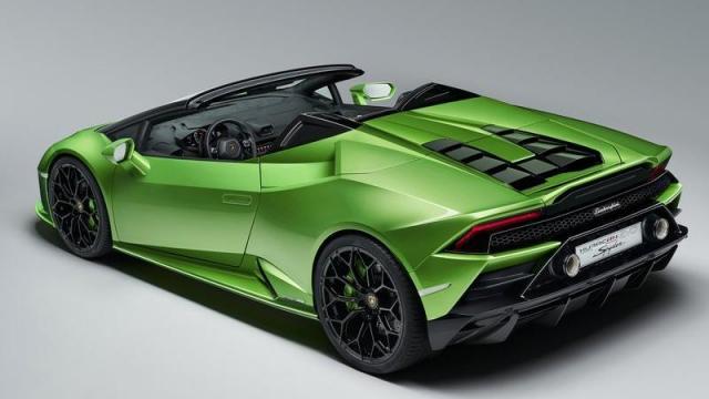 Lamborghini Huracan Spyder posteriore