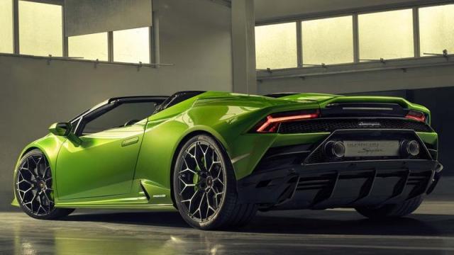 Lamborghini Huracan Spyder posteriore 1