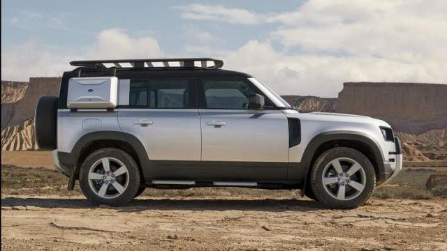 Land Rover Defender 110 profilo