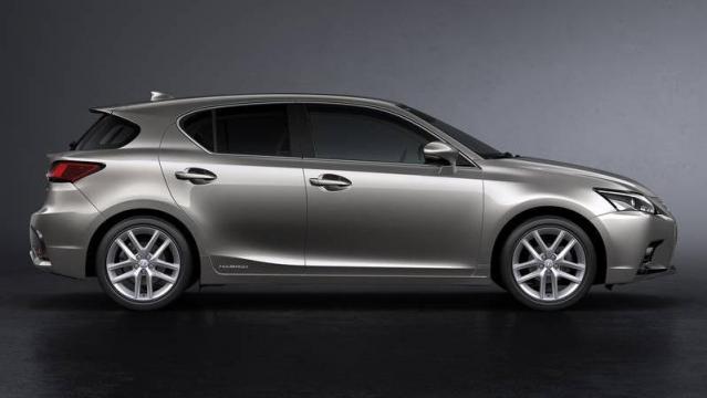 Lexus Nuova CT Hybrid profilo facelift