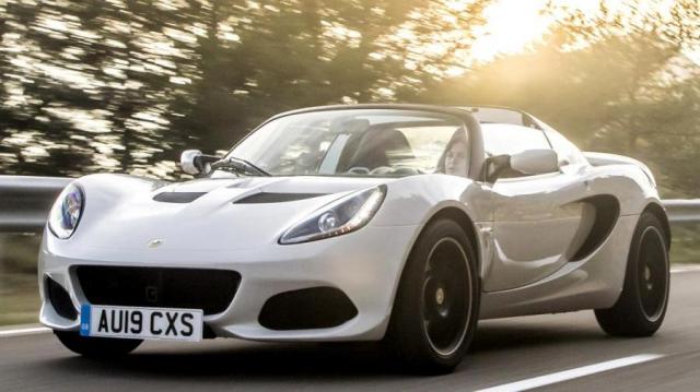 Lotus Elise bianca