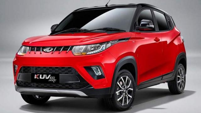 Mahindra Nuovo KUV100 NXT anteriore