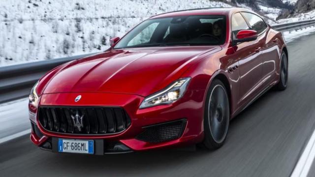 Maserati Quattroporte frontale