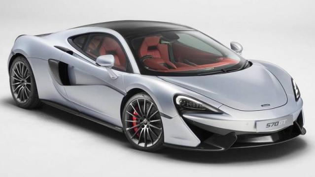 McLaren 570GT tre quarti anteriore