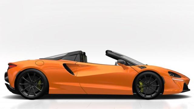 McLaren Artura Spider profilo