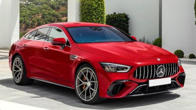 Mercedes-Benz AMG GT 4 Porte Coupé tre quarti anteriore 1