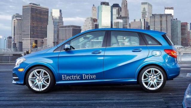 Mercedes-Benz Classe B Electric Drive profilo