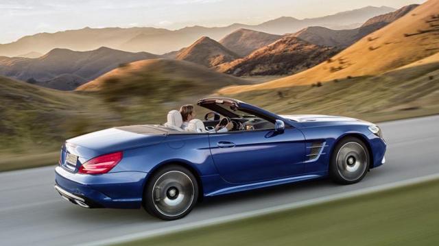 Mercedes-Benz SL tetto aperto