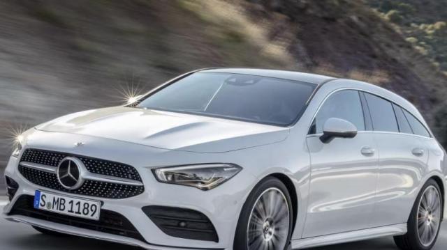 Mercedes CLA Shooting Brake grigia