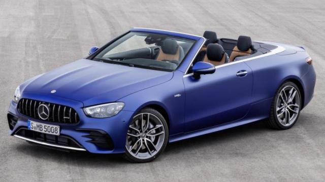 Mercedes Classe E Cabrio laterale