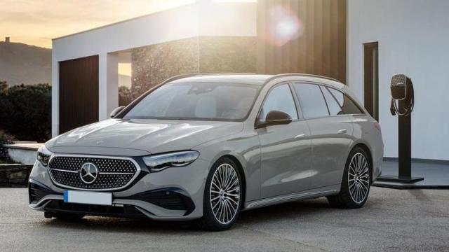 Mercedes-Benz Nuova Classe E Station Wagon anteriore