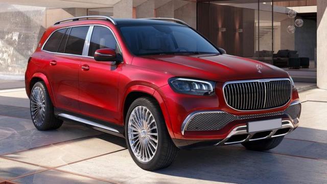 Mercedes-Benz Maybach GLS tre quarti anteriore