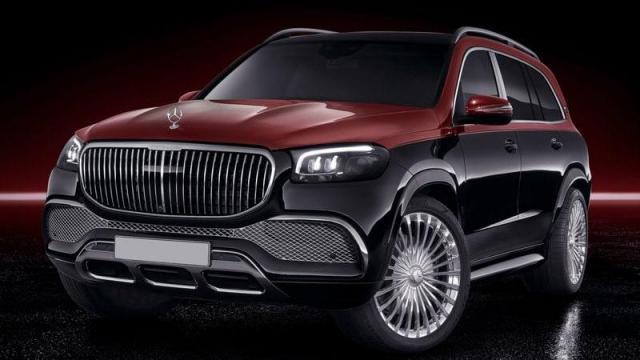 Mercedes-Benz Maybach GLS tre quarti anteriore 2