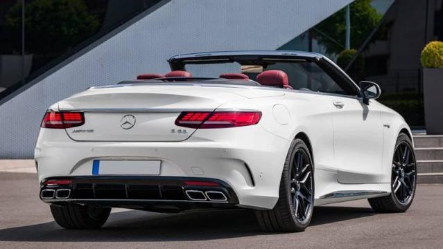 Mercedes-Benz Nuova Classe S Cabriolet tre quarti posteriore