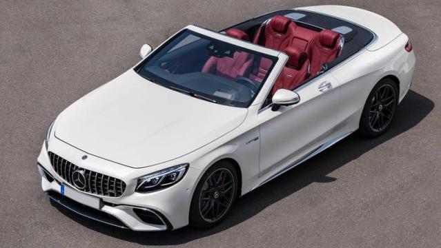 Mercedes-Benz Nuova Classe S Cabriolet tre quarti anteriore